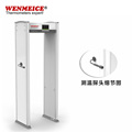 Non Contact Temperature Detection Security Metal Door